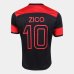 Camiseta Flamengo Retrô Zico Masculina - Preto e Vermelho