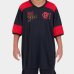 Camiseta Infantil Flamengo Retrô Zico - Preto e Vermelho