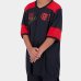 Camiseta Infantil Flamengo Retrô Zico - Preto e Vermelho