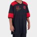 Camiseta Infantil Flamengo Retrô Zico - Preto e Vermelho
