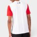 Camiseta Flamengo Riso Básica Masculina - Branco e Vermelho