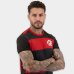 Camiseta Flamengo Speed Masculina - Preto e Vermelho