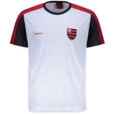 Camiseta Flamengo Território Masculina - Branco