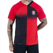 Camiseta Flamengo Vintem Masculina - Preto e Vermelho