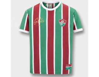 Camiseta Fluminense Retrô German Masculino - Verde e Vermelho
