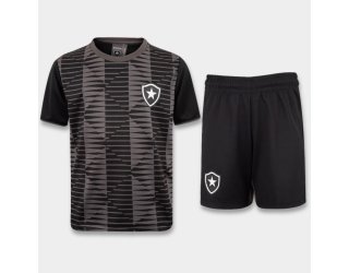 Kit Mini Craque Botafogo Infantil - Preto e Cinza