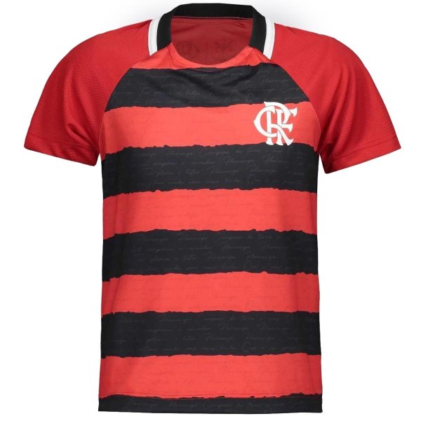 Camisa Infantil Flamengo Manto - Vermelho