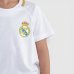 Camiseta Infantil Real Madrid Merengue Menino - Branco
