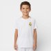 Camiseta Infantil Real Madrid Merengue Menino - Branco