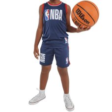 Kit Mini Craque NBA Infantil - Marinho e Vermelho