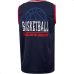 Kit Mini Craque NBA Infantil - Marinho e Vermelho