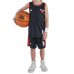 Kit Mini Craque NBA Infantil - Preto e Vermelho