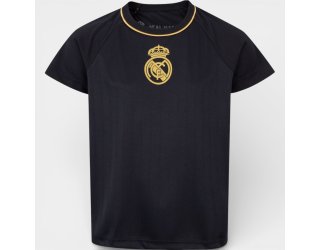 Camiseta Infantil Real Madrid Lenda Menino - Preto Camiseta Infantil Real Madrid Lenda Menino - Preto