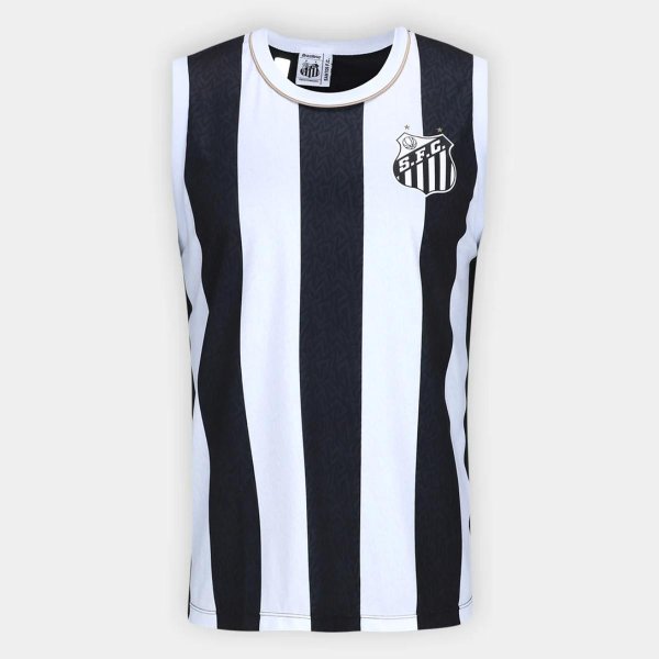 Regata Santos Presença Masculina - Preto