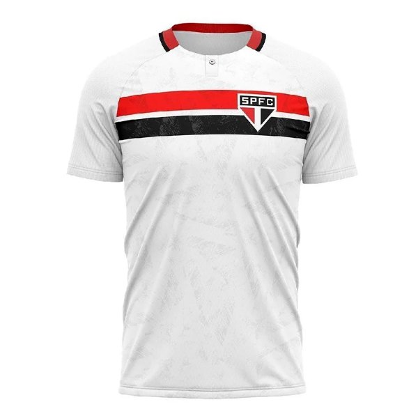 Camisa Polo São Paulo Aliança Masculina - Branco