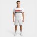 Camiseta São Paulo Bench Raglan Masculina - Branco e Vermelho