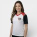 Camisa São Paulo Intensidade Feminina - Branco e Preto