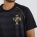 Camiseta Vasco da Gama Mosaico Raglan Masculino - Preto