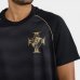 Camiseta Vasco da Gama Mosaico Raglan Masculino - Preto