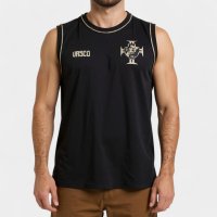 Regata Vasco da Gama Básica Estrondo Masculino - Preto