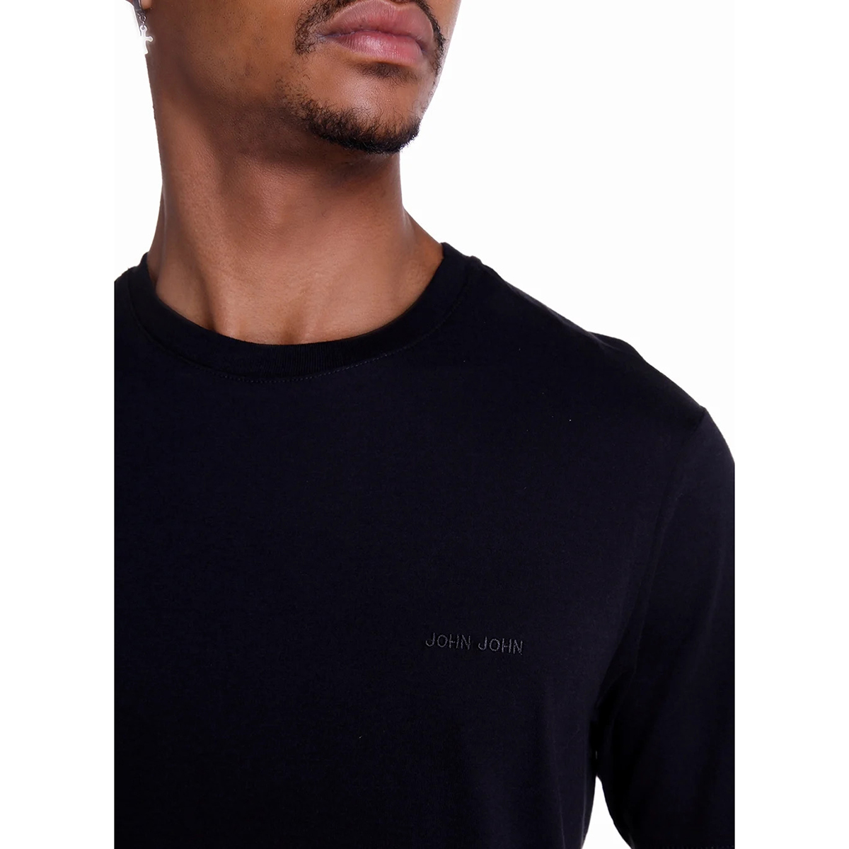 Camiseta John John Rg The Light Masculina - Tamanho Camiseta(p)  Cores(preto)