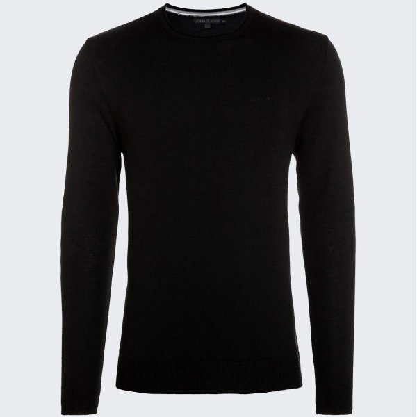 Camisa John John Tricot New Basic Masculina - Preto