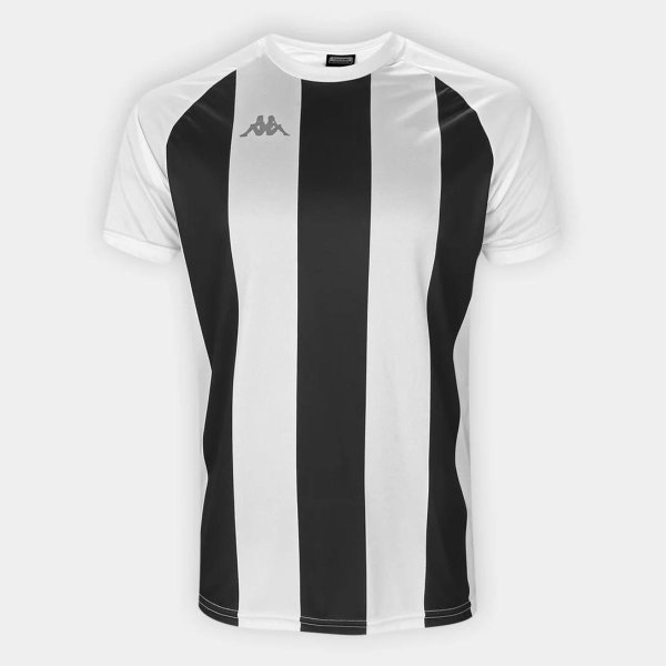 Camisa Kappa Fardamento Verticale Masculina - Branco