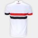 Camisa São Paulo I 24/25 s/n° Torcedor New Balance Masculina - Branco e Vermelho