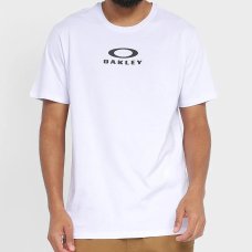 Camiseta Oakley Bark New Tee Masculina - Branco