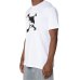 Camiseta Oakley Heritage Skull Tee Masculina - Branco e Preto