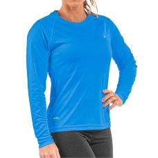 Camisa Poker Fator de Proteção UV 50+ Feminina - Azul Camisa Poker Fator de Proteção UV 50+ Feminina - Azul