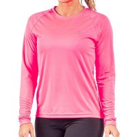 Camisa Poker Fator de Proteção UV 50+ Feminina - Rosa