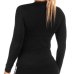 Camisa Poker Térmica Skin New Feminina - Preto