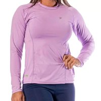 Camisa Poker Fator de Proteção UV 50+ Feminina - Lilás