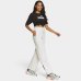 Cropped Puma Essentials Logo Tee Feminino - Preto e Branco