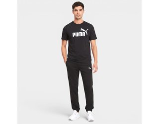 Camiseta Puma Logo Tee Masculina - Preto
