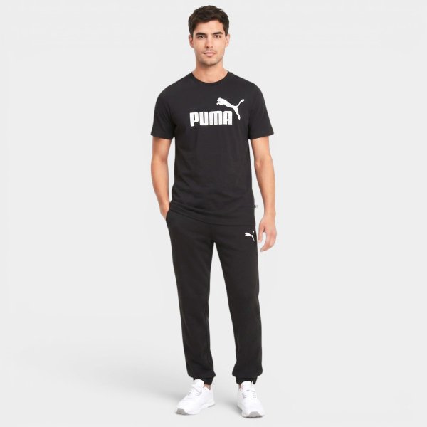 Camiseta Puma Logo Tee Masculina - Preto