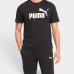 Camiseta Puma Logo Tee Masculina - Preto