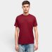 Camiseta Puma Logo Tee Gamet Masculina - Vermelho