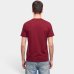 Camiseta Puma Logo Tee Gamet Masculina - Vermelho
