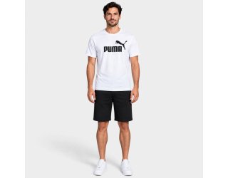 Camiseta Puma Essential Logo Tee Masculina - Branco Camiseta Puma Essential Logo Tee Masculina - Branco