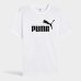 Camiseta Puma Essential Logo Tee Masculina - Branco