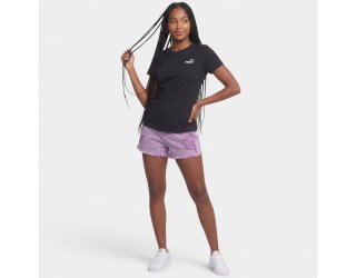 Camiseta Puma Small Logo Tee Feminina - Preto