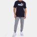Camiseta Puma Logo Tee Masculina - Marinho