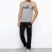 Regata Puma Ess Tank Masculina - Cinza Claro