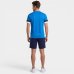 Camiseta Puma Team Rise Jersey Masculina - Azul e Preto