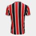 Camiseta São Paulo RetrôMania 1969 Listrada Masculina - Vermelho e Preto