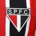 Camiseta São Paulo RetrôMania 1969 Listrada Masculina - Vermelho e Preto
