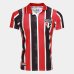 Camiseta São Paulo RetrôMania 1994 Listrada Masculina - Vermelho e Preto