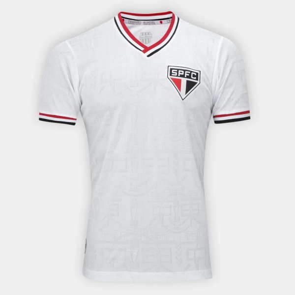 Camiseta São Paulo RetrôMania Tokio 1993 Masculina - Branco